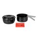 Набор посуды Trangia Tundra II 1.75 / 1.5 л (два котелка, крышка, ручка, чехол) 401252 фото 1