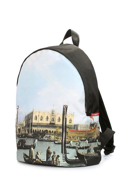 Міський рюкзак POOLPARTY з принтом Венеція voyage-venezia фото