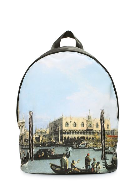 Міський рюкзак POOLPARTY з принтом Венеція voyage-venezia фото