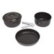 Набор посуды Trangia Tundra III 1.75 / 1.5 л (два котелка, сковорода, крышка, ручка, чехол) 401253 фото 6