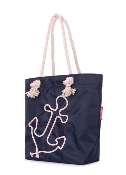 Летняя сумка с якорем POOLPARTY Anchor синяя anchor-oxford-blue фото