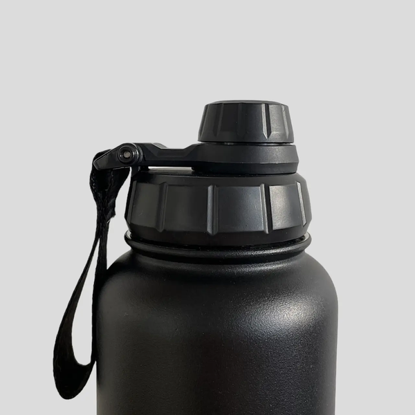 Спорт кришка для пляшки 1л Usual One SKU5-1L-LID-BLACK фото