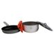 Набор посуды Trangia Tundra III-D 1.75 / 1.5 л (два котелка, сковорода, крышка, ручка, чехол) 402253 фото 4