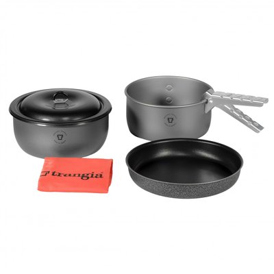 Набор посуды Trangia Tundra III HA 1.75 / 1.5 л (два котелка, сковорода, крышка, ручка, чехол) 403253 фото