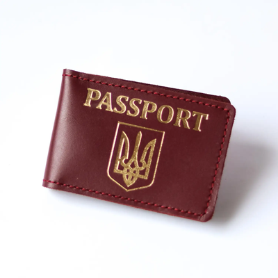 Обкладинка для ID-паспорта "Герб України+Passport" 108-011 фото