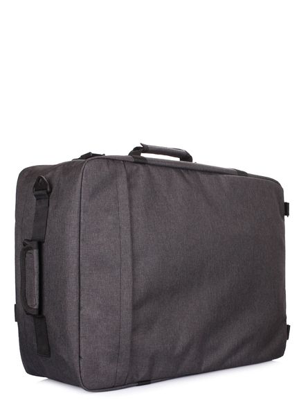 Рюкзак-сумка для ручной клади POOLPARTY Cabin 55x40x20см МАУ / SkyUp серо-оранжевый cabin-graphite фото