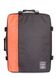 Рюкзак-сумка для ручной клади POOLPARTY Cabin 55x40x20см МАУ / SkyUp серо-оранжевый cabin-graphite фото 1