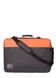Рюкзак-сумка для ручной клади POOLPARTY Cabin 55x40x20см МАУ / SkyUp серо-оранжевый cabin-graphite фото 5