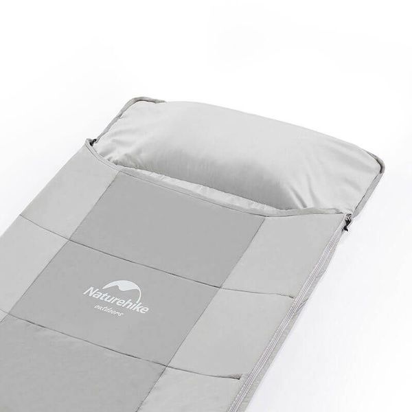 Спальный мешок с подушкой Naturehike NH22MSD01, серый 6927595795569 фото