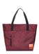 Женская текстильная сумка POOLPARTY Razor бордовая razor-marsala фото