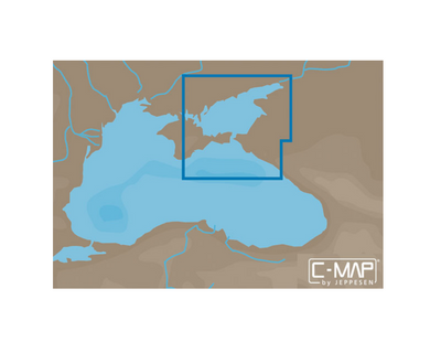Карта С-МАР – Азовське море, східна частина Чорного моря 923375440 фото
