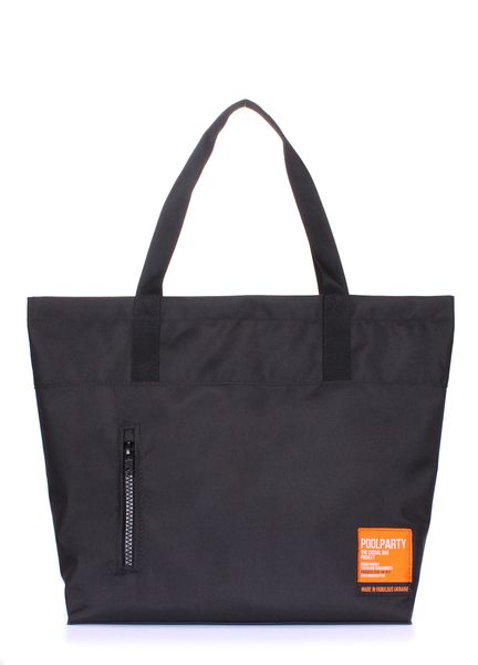 Женская текстильная сумка POOLPARTY Razor черная razor-black фото