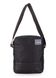 Чоловіча текстильна сумка з ременем на плече POOLPARTY чорна pool-94-oxford-black фото