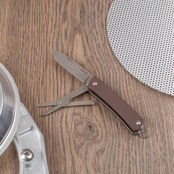 Многофункциональный нож Ruike Criterion Collection S22 коричневый S22-N фото